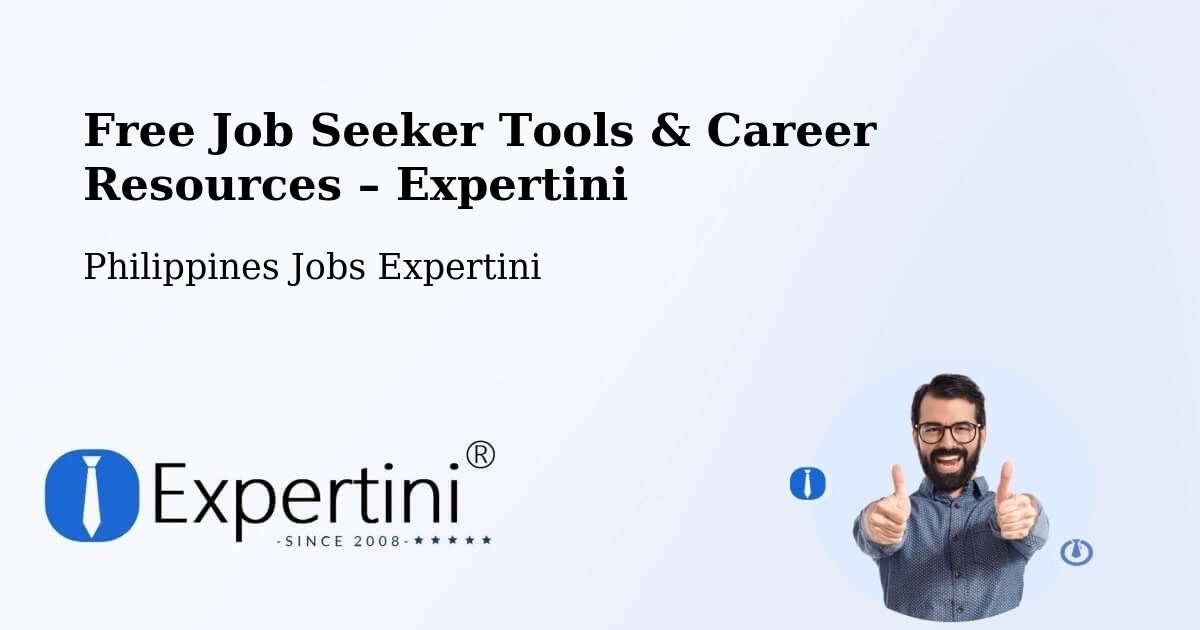 Free Job Seeker Tools & Career Resources – San Simon - San Simon, Philippines Jobs Expertini
