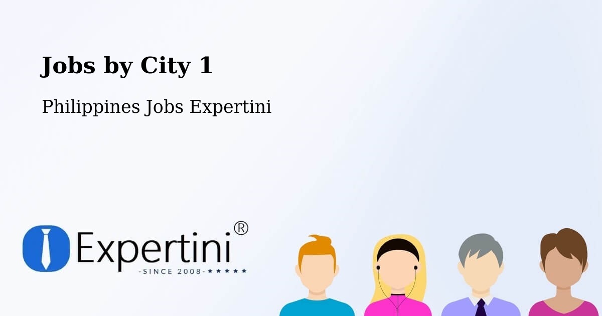City Jobs in Philippines - Expertini